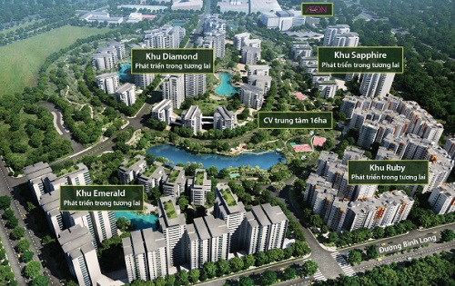 Mặt bằng tổng thể Celadon City